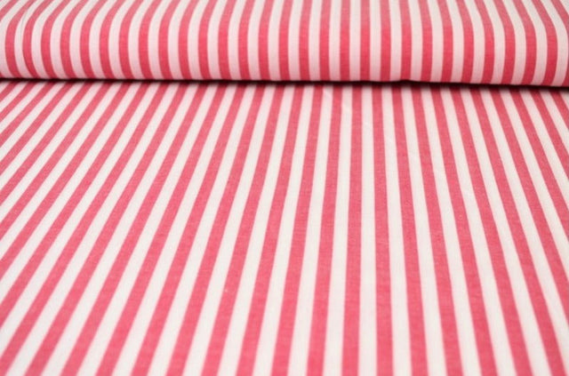 ROSA 6,5 MM GINGHAM RÄNDER – OEKO-TEX BOMULL, LÄTT & ANDNINGSBART