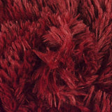 BORDEAUX LÅNGHÅRIG PLYSCH – 30 MM LUGG & TVÄRSGÅENDE STRETCH