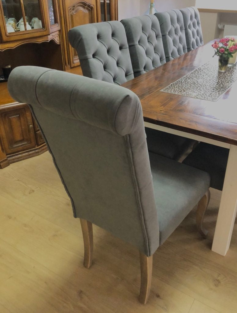 CITRONGUL TYK MAT VELOUR MØBELSTOF MED FLEECEBAGSIDE