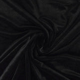 SVART VELOUR MED STRETCH – MJUK STICKAD KVALITET