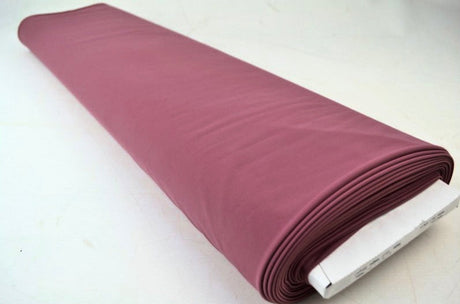 MØRK VINTAGE LYSERØD LYCRA – 4-VEJS STRÆK & HURTIGTØRRENDE