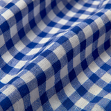BLÅ 6,5 MM GINGHAM RUTOR – OEKO-TEX BOMULL, LÄTT & ANDNINGSBART