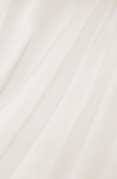 BRANDHÄMMANDE ORGANZA GARDINTYG - RÅVIT