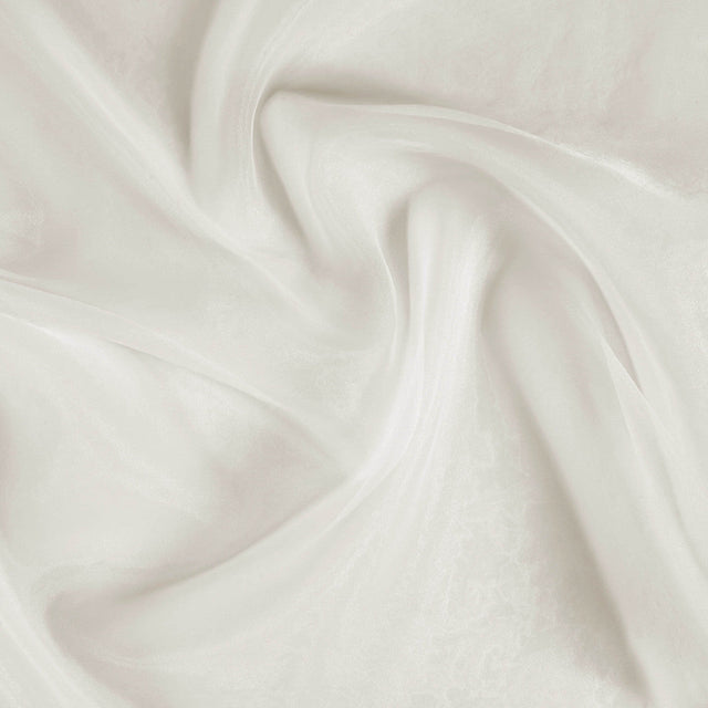 BRANDHÄMMANDE ORGANZA GARDINTYG - RÅVIT