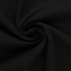 SVART DOUBLE GAUZE MUSSLIN