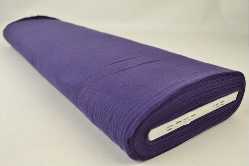 MÖRKLILA DOUBLE GAUZE MUSSLIN – MJUK & ANDNINGSBAR