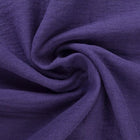 MÖRKLILA DOUBLE GAUZE MUSSLIN