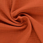 KOPPARFÄRGAD DOUBLE GAUZE MUSSLIN