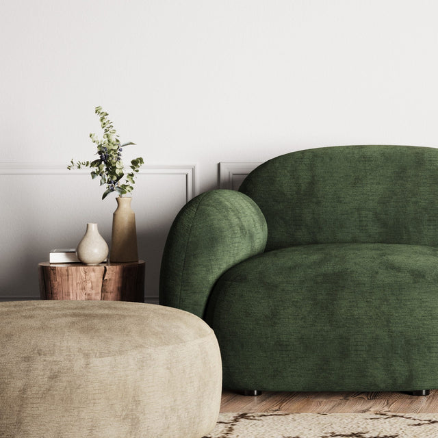 STÅLGRÅ RUGIA MØBELSTOF – CHENILLE-LOOK & SLIDSTÆRK