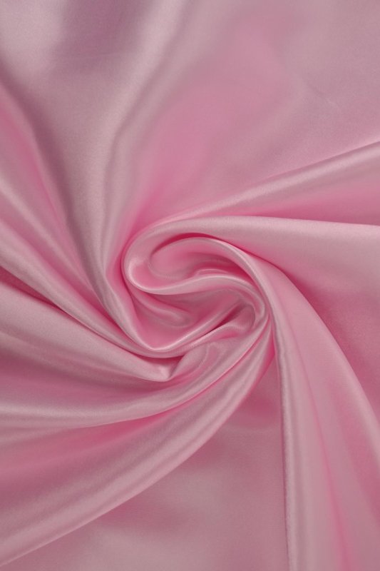 LJUSROSA SATIN TYG – LÄTT & GLANSIGT