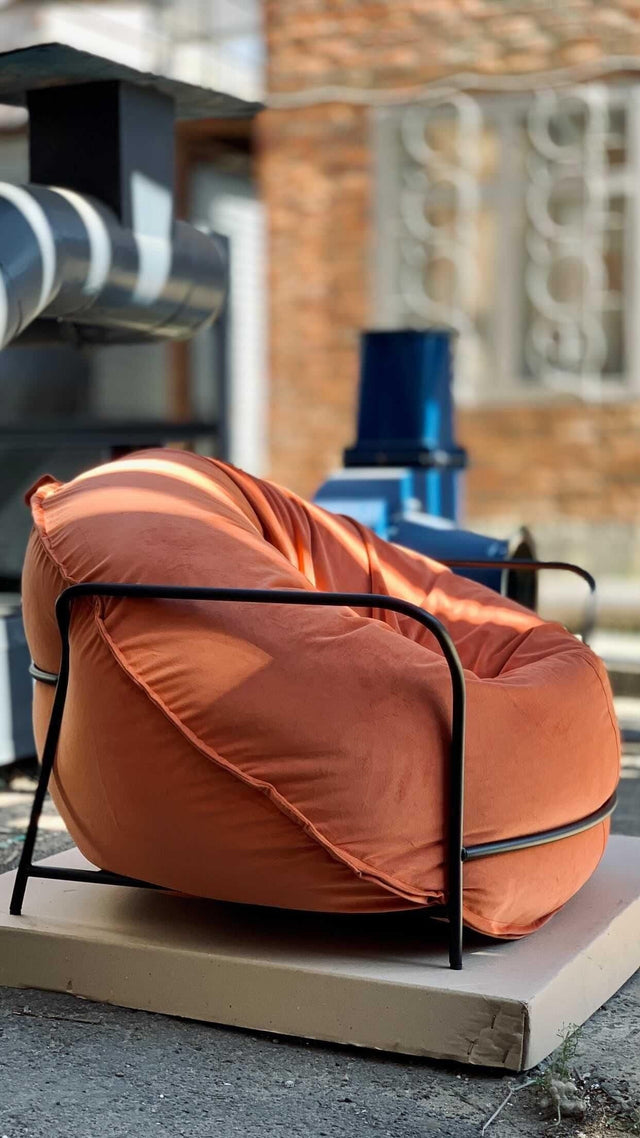 VARM ROSABEIGE LET OG SLIDSTÆRK MØBELVELOUR