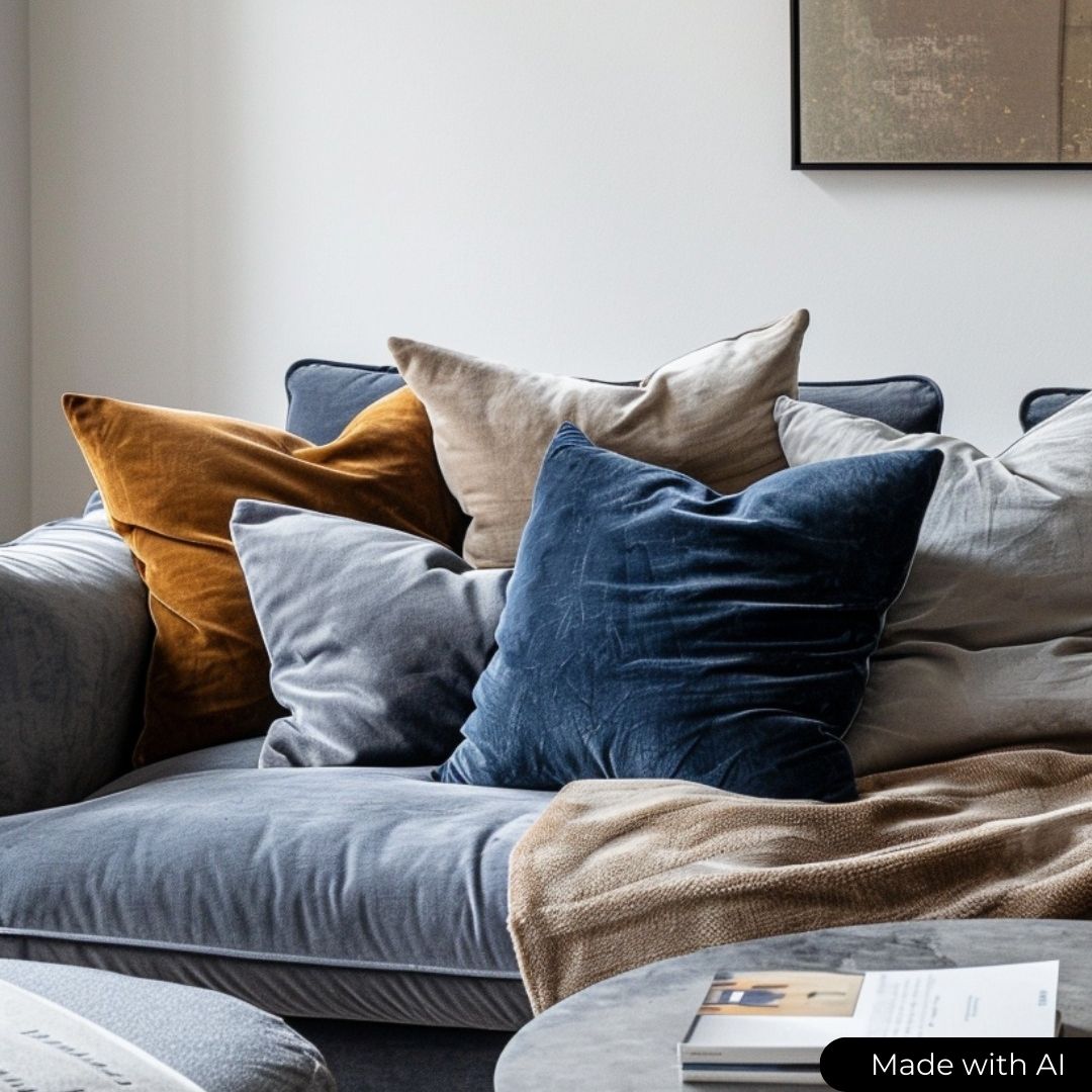 CURRYGUL VELOUR MED STRETCH – MJUK STICKAD KVALITET