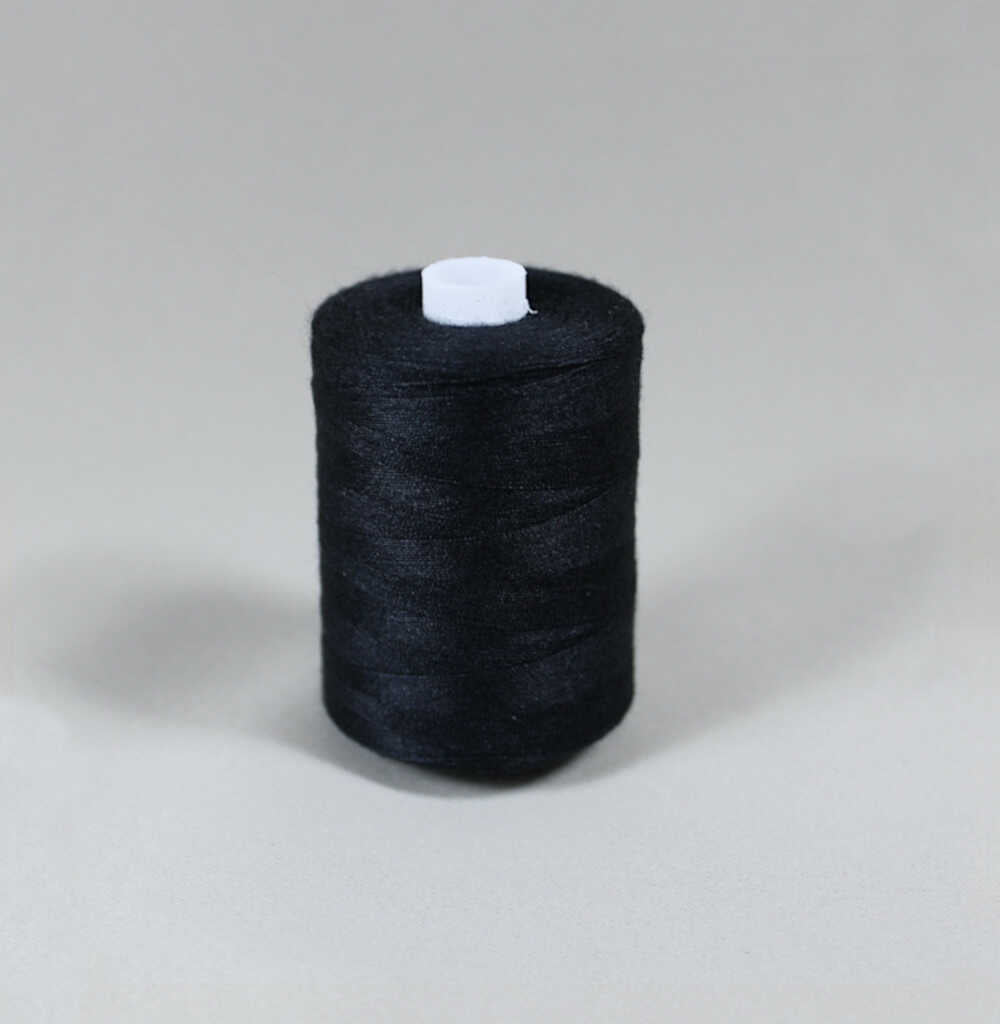 SORT STÆRK POLYESTER SYTRÅD