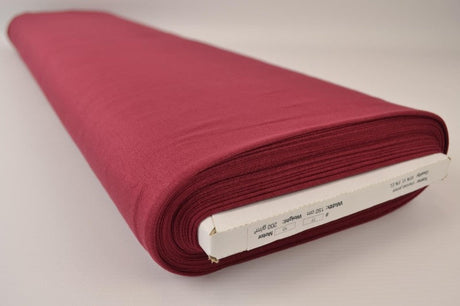 BORDEAUX VISKOSJERSEY – MJUK, ANDNINGSBAR & ELASTISK