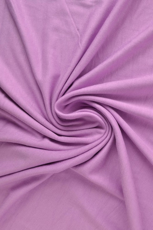 LJUS LILA VISKOSJERSEY – MJUK, ANDNINGSBAR & ELASTISK