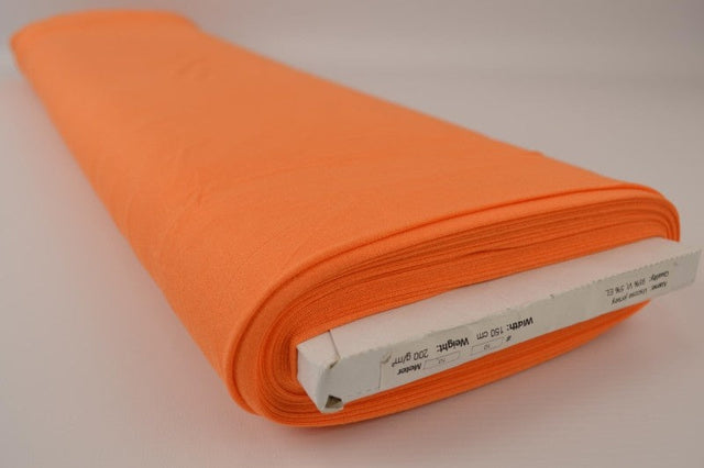 ORANGE VISKOSJERSEY – MJUK, ANDNINGSBAR & ELASTISK