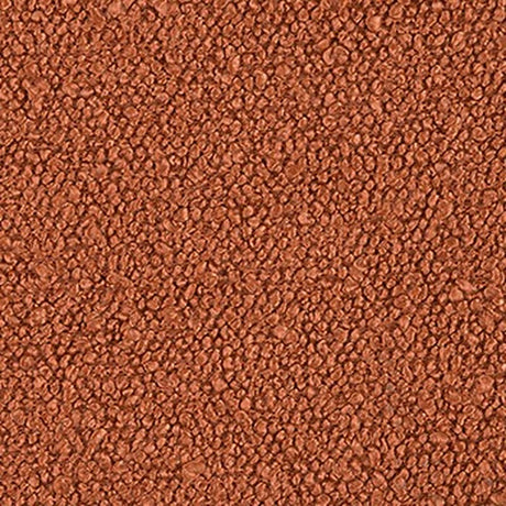 BRÄND ROSTORANGE BALOO BOUCLÉ MÖBELTYG – TEDDY-STRUKTUR & EXTREM SLITSTYRKA