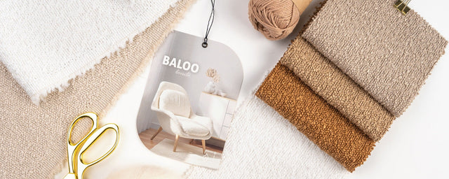 MØRK SKOVGRØN BALOO BOUCLÉ MØBELSTOF – TEDDY-STRUKTUR & EKSTREM SLIDSTYRKE
