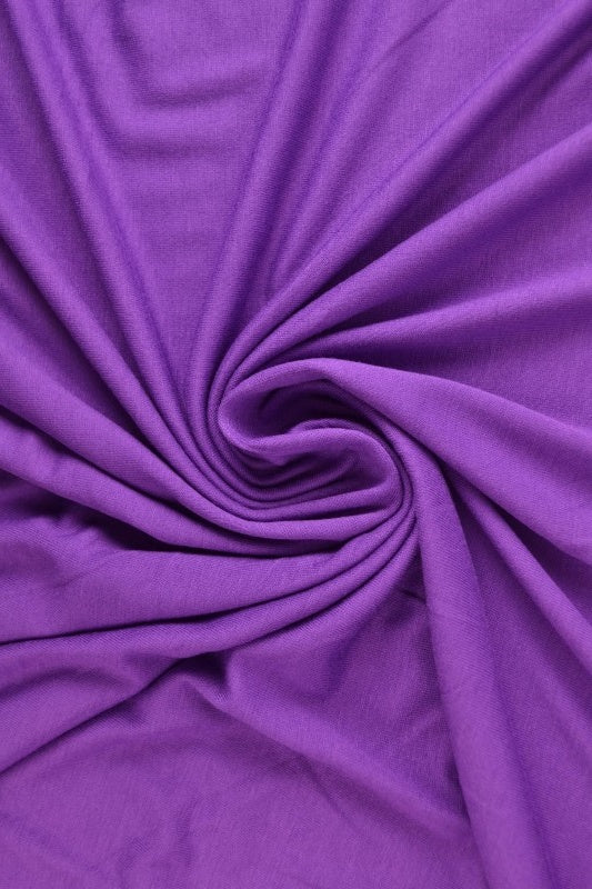 LILA VISKOSJERSEY – MJUK, ANDNINGSBAR & ELASTISK