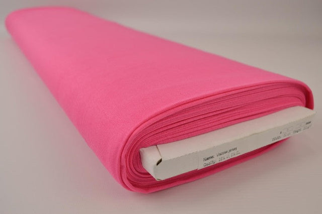 FUCHSIA VISKOSJERSEY – MJUK, ANDNINGSBAR & ELASTISK