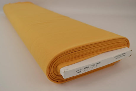CURRYGUL BOMULLSJERSEY – NATURLIG, ANDNINGSBAR & STRETCHIG