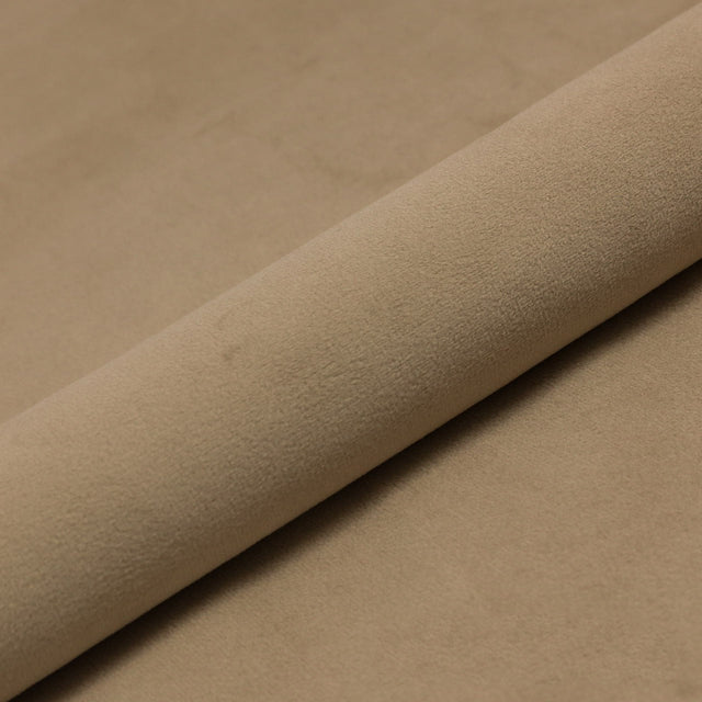 GYLDEN KAMELBRUN CASABLANCA MØBELVELOUR – MIKROSUEDE & SLIDSTÆRK