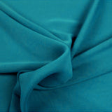 PETROL CHIFFONG – LÄTT, TRANSPARENT & MED VACKERT FALL