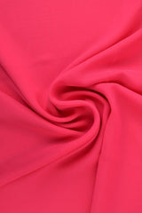 FUCHSIA PINK CHIFFONG – LÄTT, TRANSPARENT & MED VACKERT FALL