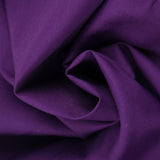 MÖRKLILA BOMULLSPOPLIN – TÄTT VÄVT BOMULLSTYG