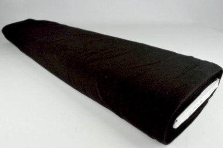 SVART BOMULLSJERSEY – NATURLIG, ANDNINGSBAR & STRETCHIG