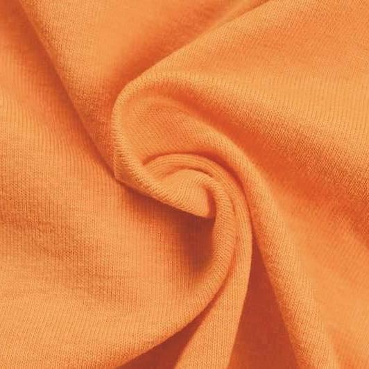 ORANGE BOMULLSJERSEY – NATURLIG, ANDNINGSBAR & STRETCHIG