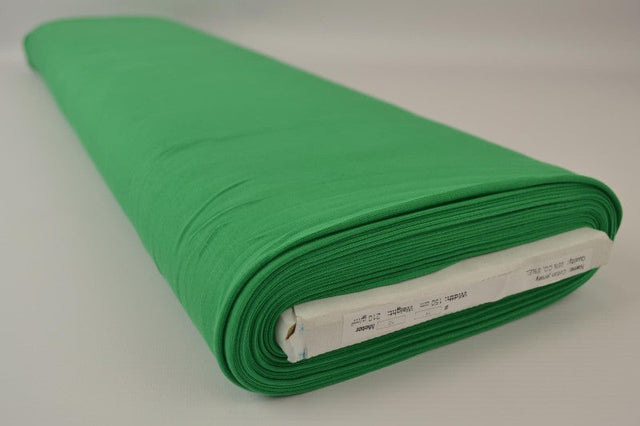GRÖN BOMULLSJERSEY – NATURLIG, ANDNINGSBAR & STRETCHIG