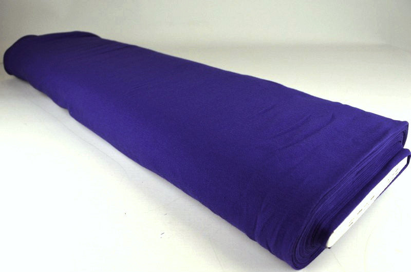 MØRKEBLÅ BOMULDSJERSEY – NATURLIG, ÅNDBAR & STRÆKBAR