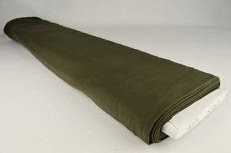 MÖRK MOSSGRÖN BOMULLSJERSEY – NATURLIG, ANDNINGSBAR & STRETCHIG