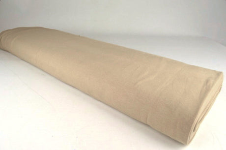 BEIGE BOMULLSJERSEY – NATURLIG, ANDNINGSBAR & STRETCHIG