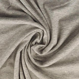 GRÅ MELANGE BOMULDSJERSEY – NATURLIG, ÅNDBAR & STRÆKBAR