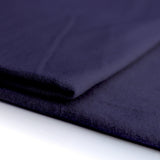 MARINEBLÅ BRANDHÆMMENDE DEKO MOLTON – 300 CM, LET & MAT