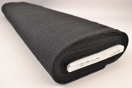 SVART OTVÄTTAT DENIM MED STRETCH – 370 G/M²