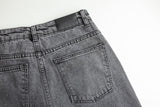 LJUSGRÅ OTVÄTTAT DENIM MED STRETCH – 300 G/M²