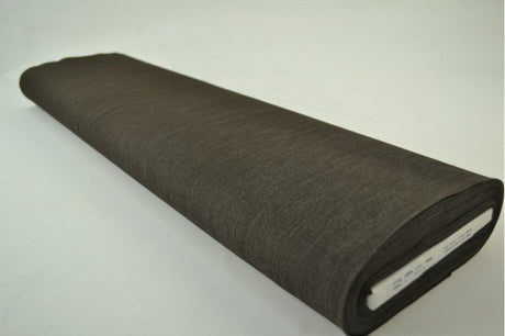 MÖRK OLIV OTVÄTTAT DENIM MED STRETCH – 300 G/M²