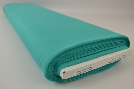 TURKOS VISKOSJERSEY – MJUK, ANDNINGSBAR & ELASTISK