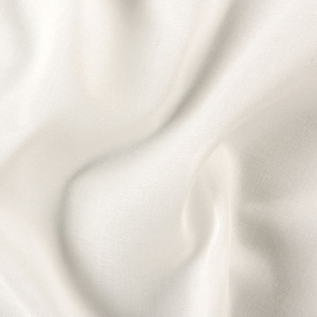 FLAMSKYDDAT SEMI-TRANSPARENT ETAMINE GARDINTYG - RÅVIT