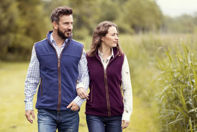 MÖRK ORANGE POLAR FLEECE – ANTI-PILLING, VARM & LÄTT