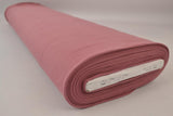 MÖRK VINTAGE ROSA FRENCH TERRY – MJUK BOMULLSSTICKAD METERVARA MED STRETCH