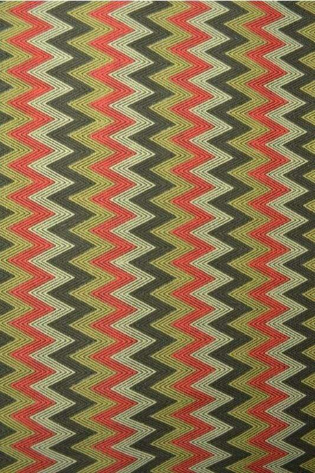 G&M Bomuldscanvas MOSGRØN BOMULDSCANVAS M. ZIGZAG