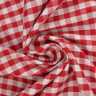 RÖD 6,5 MM GINGHAM RUTOR