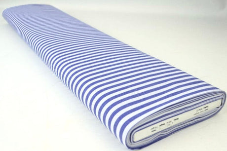 G&M Cotton Gingham Stripes 6,5 mm 6,5 MM STRIBET GINGHAM BLÅ