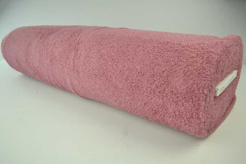 G&M Frotté FROTTE MØRK VINTAGE LYSERØD DOBBELTSIDET