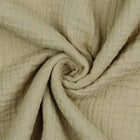 BEIGE DOUBLE GAUZE EKOLOGISK MUSLIN
