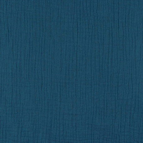 G&M Økologisk Musselin / Double Gauze PETROLEUM ØKOLOGISK MUSSELIN / DOUBLE GAUZE